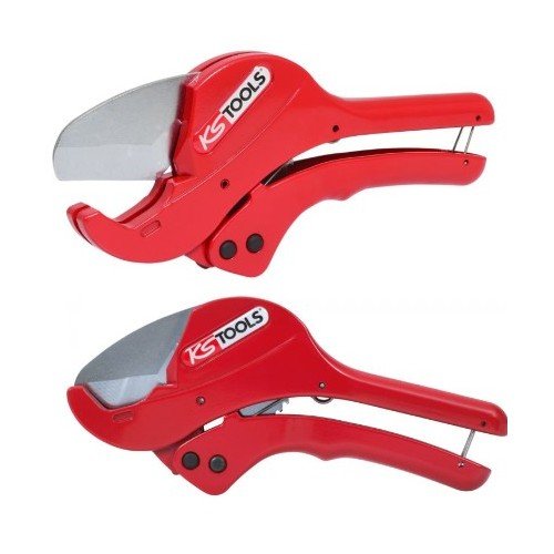 Cisaille pour tubes plastiques à retour de lames automatique Ø0 - 42 mm