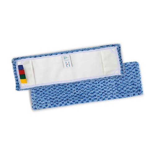 Frange à poches PULI-SCRUB 40 cm en ultra-microfibre et polypropylène