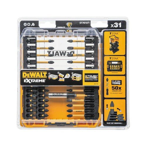 Petit coffret TOUGHCASE de 25 embouts de vissage