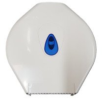 Distributeur papier WC Maxi Jumbo ABS blanc